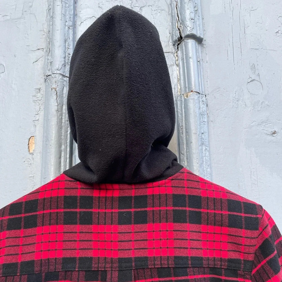 Roots Plaid  Shacket, size 9/10 years old - Picture 10 of 12